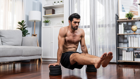 Home fent HIIT per augmentar la testosterona